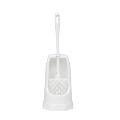 Toilet brush VIKAN Classic with edge cleaner and base