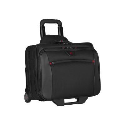 Laptop bag Wenger Potomac roller 15,4`/16`/17` black (travel case + laptop bag) Comp-U-Roller