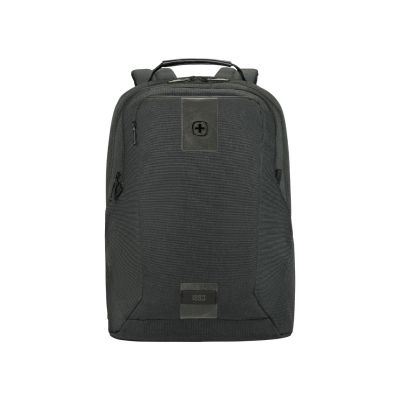 Sülearvuti seljakott Wenger MX ECO Professional 16" Laptop Backpack, hall, kolm sektsiooni, 10" tahvelarvuti tasku, 21x32x46cm, 20L