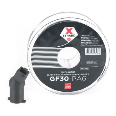 XStrand GF30-PA6 filament 3D-printerile 2,85mm 500g